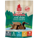 PLATO DOG STRIPS DUCK 18OZ
